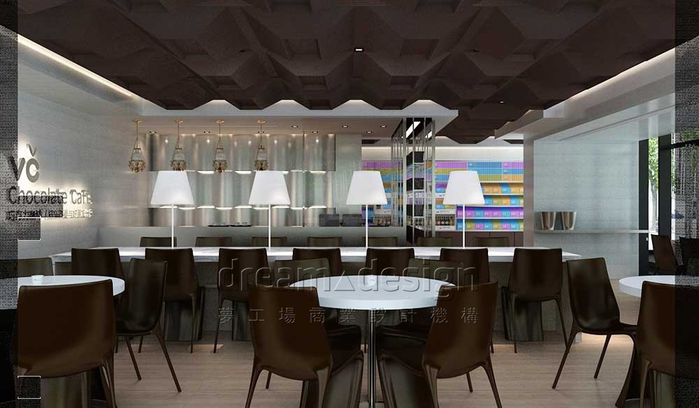 Vc巧克力店面設(shè)計圖2