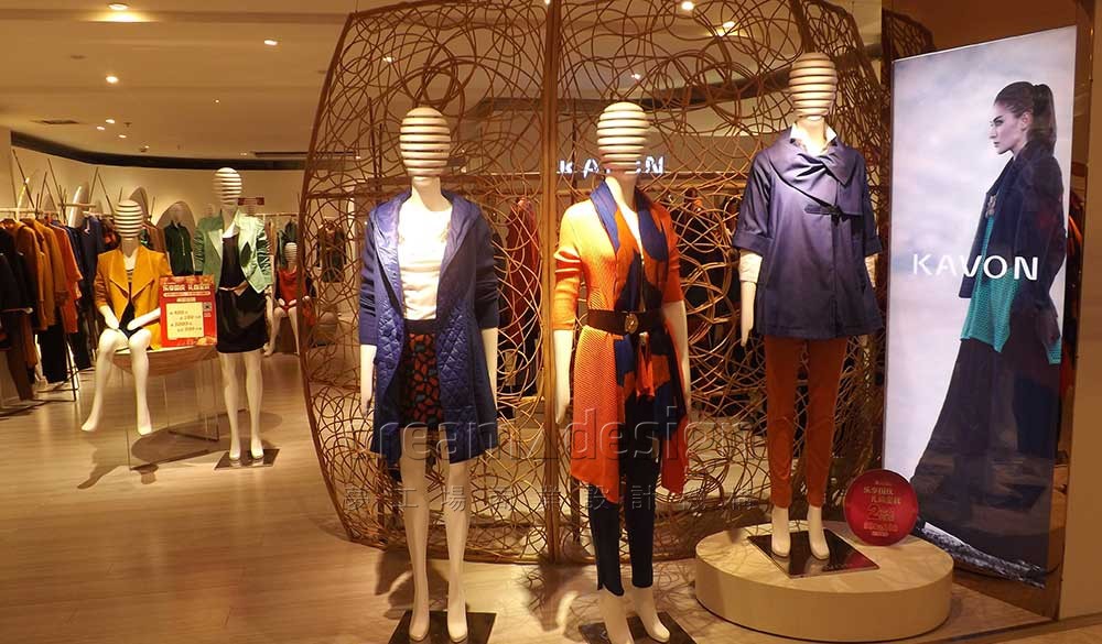 卡文服飾店面設(shè)計(jì)