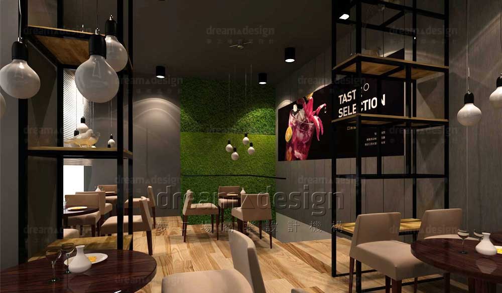 甘茶度店面設(shè)計(jì)效果圖1